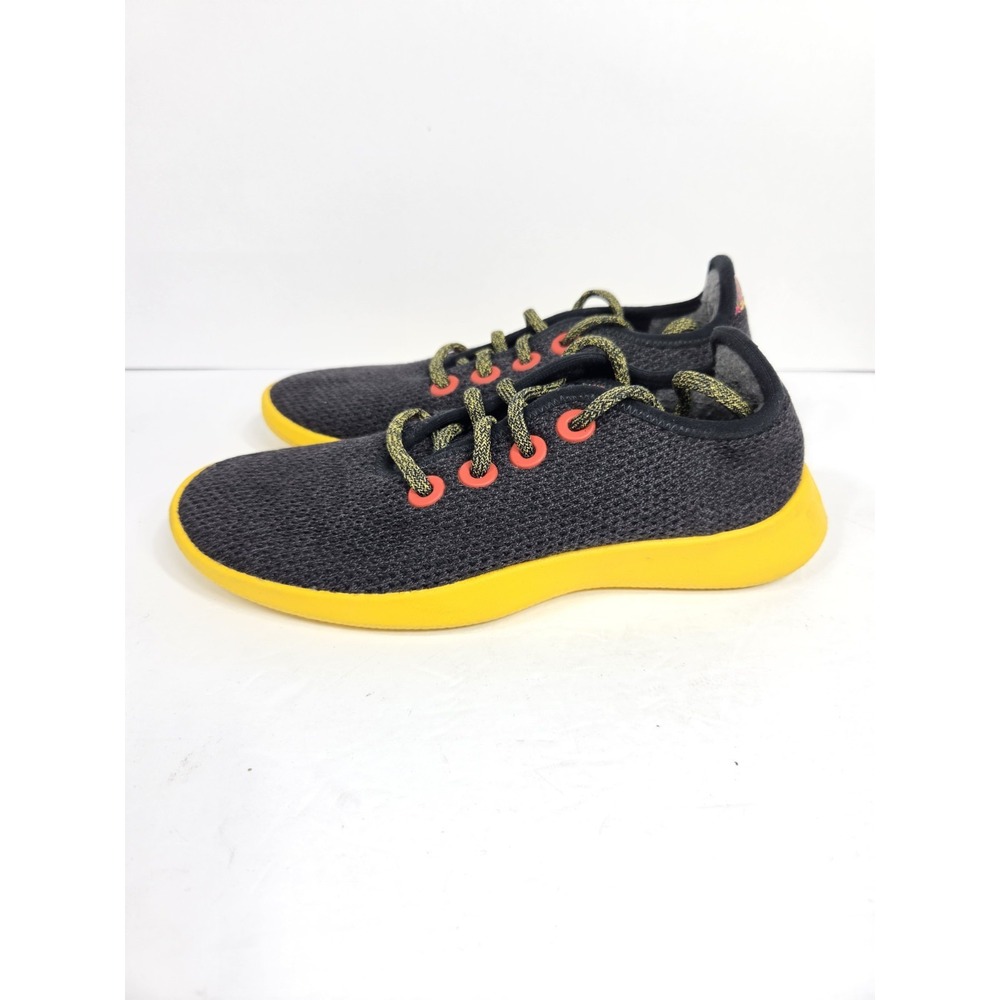 Allbirds Tree Runners Limited Edition Black, Red, Yellow Sneaker Women 6